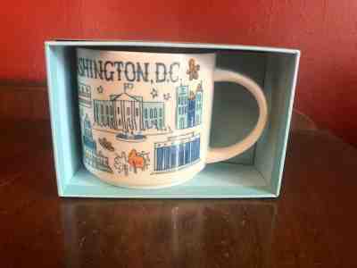 Starbucks Coffee WASHINGTON DC  "BEEN THERE" Series Collector Mug 14 oz - Sold on eBay Apr, 3rd 2019 for $17.99