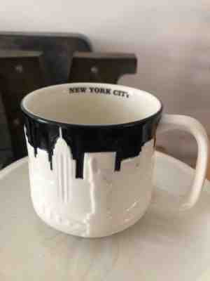 Starbucks Large Coffee Mug N.Y City relief with Taxi New 2012 collectors series - Sold on eBay Mar, 30th 2019 for $19.99