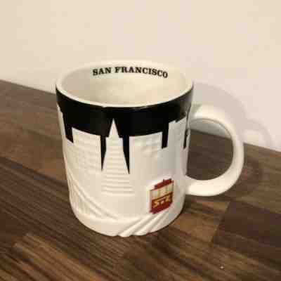 STARBUCKS SAN FRANCISCO CITY RELIEF Architecture COLLECTOR SERIES  MUG 2012 NICE - Sold on eBay Mar, 28th 2019 for $15.00