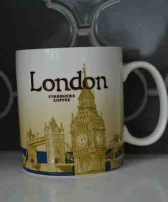 Starbucks Coffee London Collector Series 16 fl oz Mug Cup  - Sold on eBay Apr, 1st 2019 for $22.99