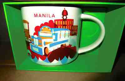 2017 STARBUCKS YAH You Are Here PHILIPPINES MUG *Manila* 14 oz  Limited Edition - Sold on eBay Mar, 30th 2019 for $14.99