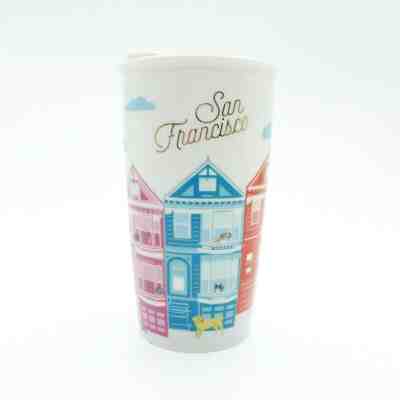 Starbucks San Francisco 2017 Tumbler Coffee Tea Travel Mug 12oz Victorian Houses - Sold on eBay Apr, 2nd 2019 for $19.97