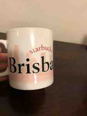 2007 Starbucks coffee Brisbane Australia Collector Series Global Icon Mug Red - Sold on eBay Apr, 1st 2019 for $32.99