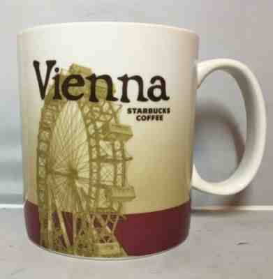 Starbucks Coffee Collector Series VIENNA Mug Cup 16 oz Austria - 2010 - Sold on eBay Mar, 27th 2019 for $38.99