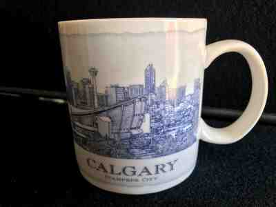 Starbucks Coffee Cup Mug 18 oz CALGARY STAMPEDE CITY 2006 Architectural  - Sold on eBay Mar, 31st 2019 for $7.99