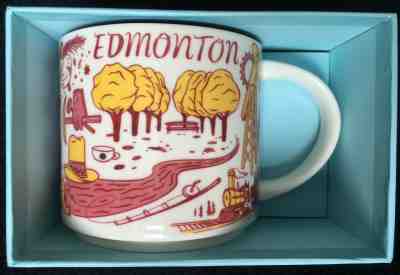 Starbucks Mug 2018 Edmonton Alberta Canada "Been There Series" 14 oz. Cup - Sold on eBay Mar, 30th 2019 for $9.50