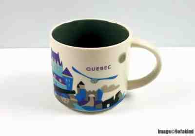 Starbucks Quebec You Are Here YAH Collection 14oz Collector Coffee Mug Cup ©2013