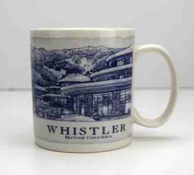 Starbucks Whistler Coffee Mug Cup 2006 Architect Series 18oz British Columbia - Sold on eBay Mar, 28th 2019 for $28.99
