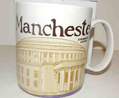 Starbucks Manchester UK England Global Icon Retired Coffee Tea Mug Cup NEW  - Sold on eBay Mar, 29th 2019 for $39.99