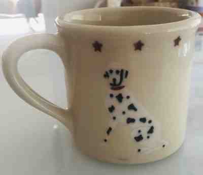 Starbucks Hartstone Barista Dalmatian Mug With Dog House, 14 oz. Nice! - Sold on eBay Apr, 2nd 2019 for $14.99