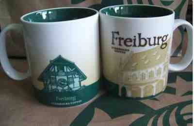 Starbucks City Mug Freiburg Global Icon Series 16 oz - Bought in Germany 2010! - Sold on eBay Mar, 31st 2019 for $8.50
