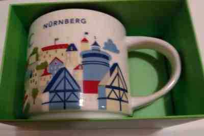 Starbucks NURNBERG (NUREMBERG) You Are Here YAH Collector Series Mug, w/SKU, NIB - Sold on eBay Mar, 25th 2019 for $35.00