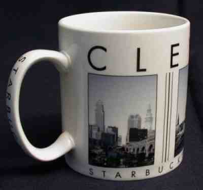 Starbucks City Scenes Series Coffee Mug (2004) Large 18 oz - Cleveland - Sold on eBay Mar, 31st 2019 for $15.00