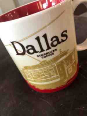 DALLAS Starbucks Coffee Mug GLOBAL ICON Collector Series 16 Fl OZ - Sold on eBay Apr, 1st 2019 for $4.99
