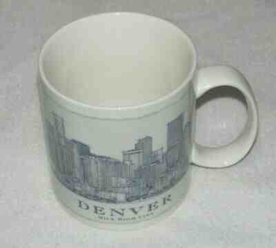  DENVER Starbucks Collectible 2006 18 oz coffee or tea mug Mile High City Mug  - Sold on eBay Apr, 1st 2019 for $19.97