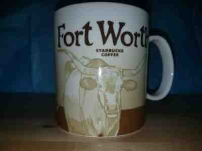 Starbucks Collector's Series Ceramic Coffee Mug - Fort Worth TX - Discontinued - Sold on eBay Mar, 26th 2019 for $36.00