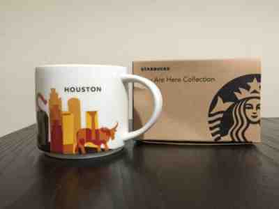 Houston Starbucks City Coffee Cup Mug You Are  Brand New With Box - Sold on eBay Apr, 2nd 2019 for $26.40