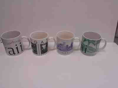 Starbucks Mug Coffee Cup Collection Las Vegas Houston Hawaii Kauai - Sold on eBay Apr, 2nd 2019 for $70.01