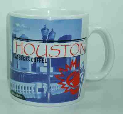 Starbucks Coffee Mug Cup HOUSTON Texas 20 fl oz 1999 Neighborhood FREE SHIP NEW  - Sold on eBay Mar, 31st 2019 for $29.99