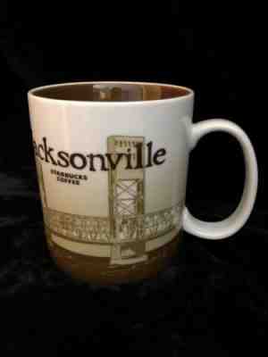 2011 Starbucks Jacksonville Florida Collector Series City Icon Mug New Condi - Sold on eBay Mar, 26th 2019 for $79.99