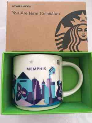 Starbucks Coffee YAH Mug 2017 MEMPHIS You Are Here Cup 14 oz NWT & box - Sold on eBay Mar, 30th 2019 for $99.95