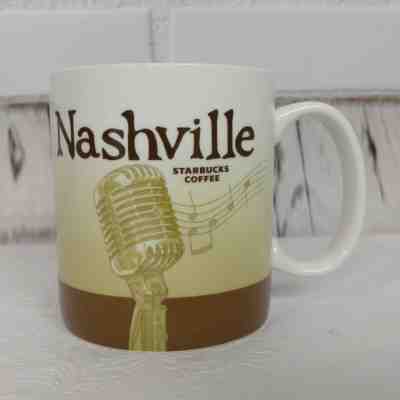 Starbucks Nashville Mug Global Icon Collector Series 16 OZ Ounce Coffee Tea Cup - Sold on eBay Apr, 1st 2019 for $24.99