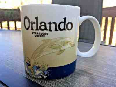 Starbucks Mug ORLANDO Icon Series: Dolphin - Sold on eBay Apr, 1st 2019 for $9.99
