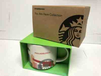Starbucks You Are Here Mug Cup Philadelphia 14oz Brand New - Sold on eBay Apr, 2nd 2019 for $9.80