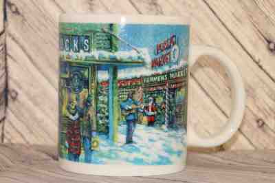 Starbucks Seattle Washington Pike Place Mug Christmas Holiday Farmers Market - Sold on eBay Apr, 2nd 2019 for $5.00