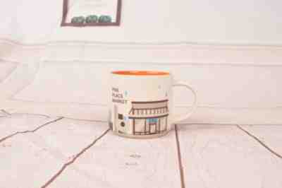 STARBUCKS YOU ARE HERE COLLECTION PIKE PLACE MARKET SEATTLE 14OZ MUG - Sold on eBay Apr, 2nd 2019 for $19.99