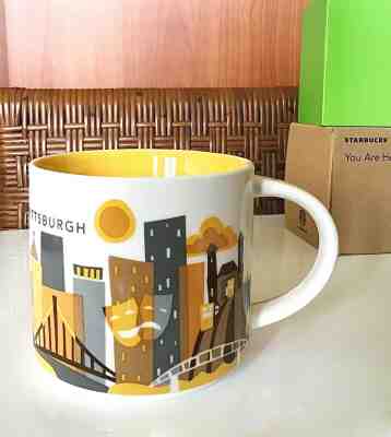 NEW  Starbucks ????  PITTSBURGH  From YOU ARE HERE Series 14 oz Mug - Sold on eBay Mar, 31st 2019 for $26.00