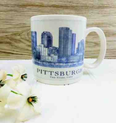 RARE! Starbucks 2008 18oz Ceramic Coffee Mug, Architect Series Pittsburgh - Sold on eBay Mar, 31st 2019 for $34.99