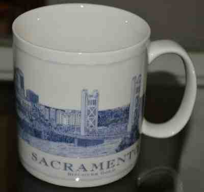 NICE Starbucks SACRAMENTO CA Architect Series Coffee Mug 18 oz 2008 Rare MINT - Sold on eBay Mar, 26th 2019 for $19.79
