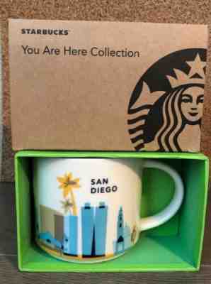 NIB Starbucks Mug San Diego You Are Here Collection 14 OZ New - Sold on eBay Apr, 2nd 2019 for $19.99
