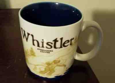 Starbucks 2009 Whistler Global Icon Canada Collector Series Mug Skier Gondola - Sold on eBay Apr, 9th 2019 for $30.00