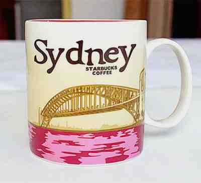Starbucks Mug Sydney City Cup Collector Series Mug 16 oz  - Sold on eBay Apr, 3rd 2019 for $16.88