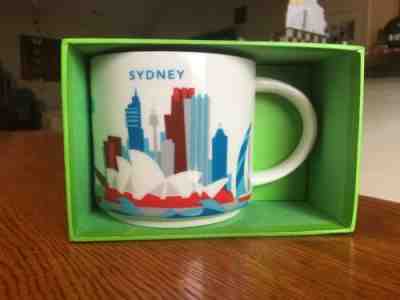 2016 STARBUCKS You Are Here Sydney MUG Harbor Bridge Australia New In Box - Sold on eBay Mar, 30th 2019 for $45.00
