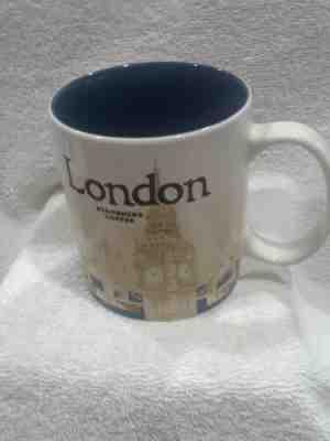 16oz Starbucks Coffee Cup Mug London City Collector Series Mugs - 2015. - Sold on eBay Apr, 9th 2019 for $12.95