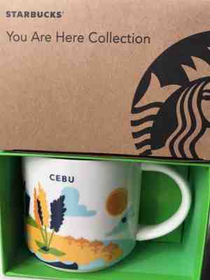 NEW Starbucks CEBU Philippines  YAH You Are Here 14 oz mug - LAST ONE! - Sold on eBay Apr, 8th 2019 for $34.99