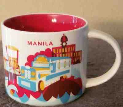 New 2017 Starbucks Manila Phillipines Coffee Mug Cup You are Here Collection  - Sold on eBay Apr, 7th 2019 for $22.00
