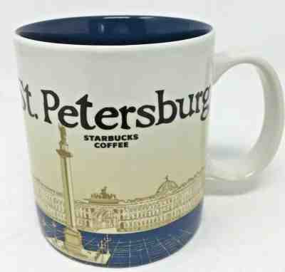 Starbucks St. Petersburg Russia Global City Icon 2016 Collectors Mug 16 Fl Oz - Sold on eBay Apr, 3rd 2019 for $59.00