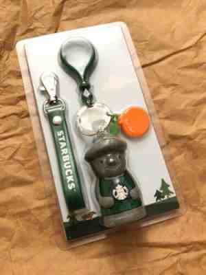 Starbucks Korea Jeju Statue Harubang Keychain Limited Ed - Sold on eBay Apr, 9th 2019 for $20.00