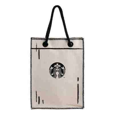 Starbucks Taiwan 3D art tote bag - Sold on eBay Apr, 9th 2019 for $50.00