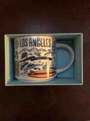 NWT Starbucks Los Angeles BEEN THERE Series MUG 14 Oz Limited 2018 Cup - Sold on eBay Apr, 9th 2019 for $1.25