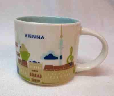 Starbucks VIENNA You Are Here Collection 2017 Mug Cup 14 oz - Sold on eBay Apr, 8th 2019 for $19.99