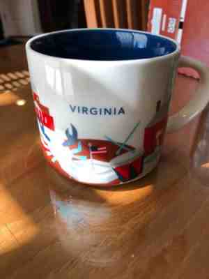 2015 Starbucks Mug Virginia You Are Here YAH - Brand New - Discontinued - Sold on eBay Apr, 8th 2019 for $15.90