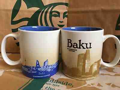 Starbucks BAKU Global Icon Series City Mug 16oz Brand New - Sold on eBay Apr, 5th 2019 for $35.00