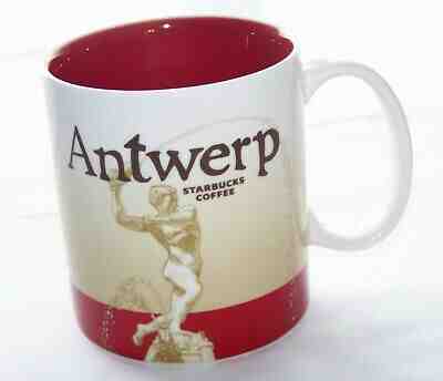 c2011 Mug: STARBUCKS COFFEE - Global Icons Collector Series ANTWERP 16oz - Sold on eBay Apr, 6th 2019 for $25.00