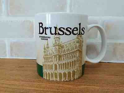  Starbucks Mug  Brussels Belgium Global Icon Series  16 Oz Coffee Cup 2016  - Sold on eBay Apr, 8th 2019 for $40.00