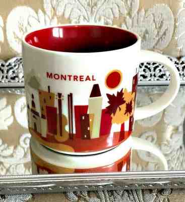 1st Edition You Are Here Montreal Starbucks Mug 14oz Rare Ceramic Coffee - Sold on eBay Apr, 8th 2019 for $26.00